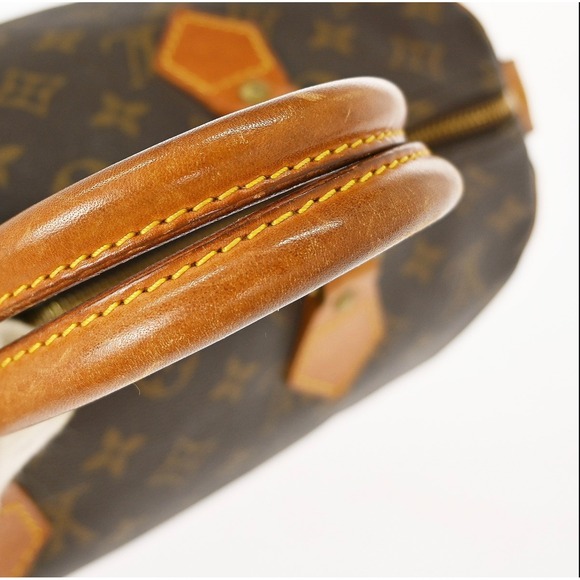 LOUIS VUITTON Monogram Speedy 30 Handbag Brown Canvas Leather Trim Authenticated - Picture 7 of 8